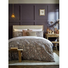 William Morris At Home Double Bough Duvet Set - Heather William Morris At Home Double Bough Duvet Set - Heather