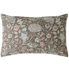 William Morris At Home Double Bough Pillowcase Pair - Heather William Morris At Home Double Bough Pillowcase Pair - Heather