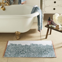 William Morris At Home Marigold Bath Mat - Mineral