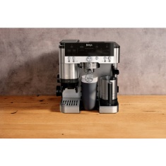 Ninja ES601UK Luxe Café Premier Series Espresso Machine - Black/Stainless Steel