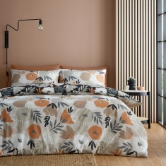 Fusion Yasmin Duvet Set - Black