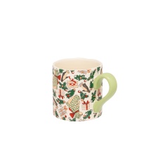 Cath Kidston Christmas Ditsy Shortie Mug