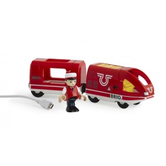 Brio Travel Rechargeable Train Red Brio Travel Rechargeable Train Red