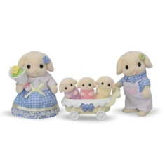 Sylvanian Families Flora Rabbit Family