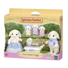 Sylvanian Families Flora Rabbit Family Sylvanian Families Flora Rabbit Family