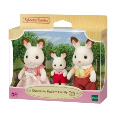 Sylvanian Families Chocolate Rabbit Family Sylvanian Families Chocolate Rabbit Family