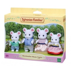 Sylvanian Families Marshmallow Mouse Family Sylvanian Families Marshmallow Mouse Family