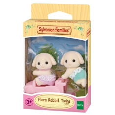 Sylvanian Families Flora Rabbit Twins Sylvanian Families Flora Rabbit Twins