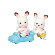 Sylvanian Families Chocolate Rabbit Twins