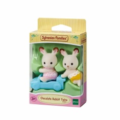 Sylvanian Families Chocolate Rabbit Twins Sylvanian Families Chocolate Rabbit Twins