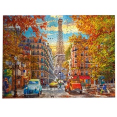 Gibsons Autumn in Paris 1000 Piece Puzzle