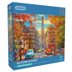 Gibsons Autumn in Paris 1000 Piece Puzzle Gibsons Autumn in Paris 1000 Piece Puzzle