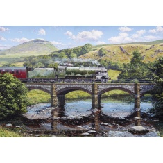 Gibsons Crossing the Ribble 500 Piece Puzzle