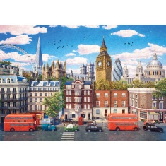 Gibsons Streets of London 500 Piece Puzzle