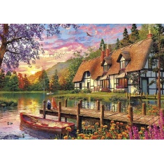 Gibsons Waiting for Supper 500 Piece Puzzle