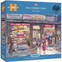 Gibsons The Corner Shop 500 Piece Puzzle Gibsons The Corner Shop 500 Piece Puzzle