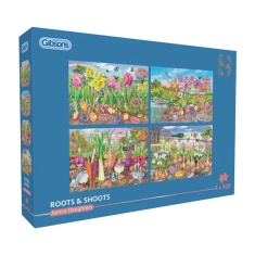 Gibsons Roots & Shoots 4 x 500 Piece Puzzle Gibsons Roots & Shoots 4 x 500 Piece Puzzle