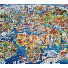 Gibsons Wonderful World 1000 Piece Puzzle