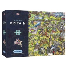 Gibsons Beautiful Britain 1000 Piece Puzzle Gibsons Beautiful Britain 1000 Piece Puzzle