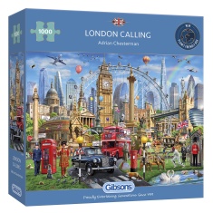 Gibsons London Calling 1000 Piece Puzzle Gibsons London Calling 1000 Piece Puzzle