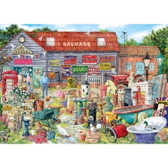 Gibsons Pots & Penny Farthings 1000 Piece Puzzle