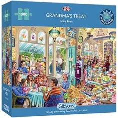 Gibsons Grandma's Treat 1000 Piece Puzzle Gibsons Grandma's Treat 1000 Piece Puzzle