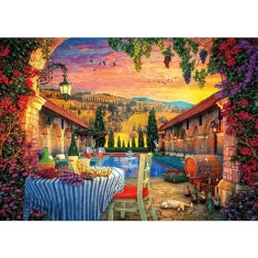 Gibsons Tuscany Sunset 1000 Piece Puzzle