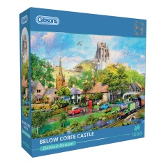 Gibsons Below Corfe Castle 1000 Piece Puzzle Gibsons Below Corfe Castle 1000 Piece Puzzle