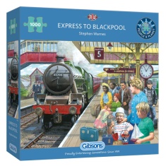 Gibsons Express to Blackpool 1000 Piece Puzzle Gibsons Express to Blackpool 1000 Piece Puzzle