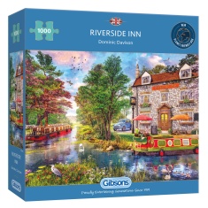 Gibsons Riverside Inn 1000 Piece Puzzle Gibsons Riverside Inn 1000 Piece Puzzle