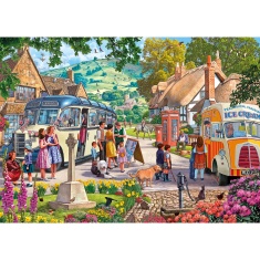 Gibsons Boarding the Bus 1000 Piece Puzzle