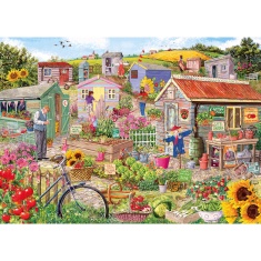 Gibsons Life on the Allotment 1000 Piece Puzzle