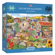 Gibsons Life on the Allotment 1000 Piece Puzzle Gibsons Life on the Allotment 1000 Piece Puzzle