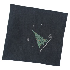 Peggy Wilkins Magical Woodland Napkins 45cm - Pewter