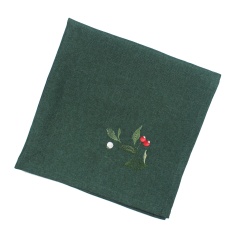 Peggy Wilkins Rosehip Napkins 45cm - Green