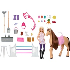 Barbie The Great Horse Chase Ultimate Stable Playset