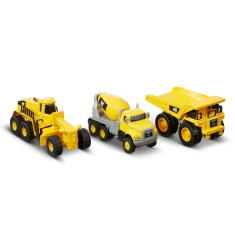 Caterpillar Metal 3 Pack - Concrete Mixer, Dump Truck & Grader Caterpillar Metal 3 Pack - Concrete Mixer, Dump Truck & Grader