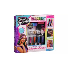 Cra-Z-Art Shimmer 'N Sparkle Colour FX Hair Extension Studio Cra-Z-Art Shimmer 'N Sparkle Colour FX Hair Extension Studio
