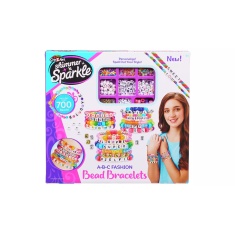 Cra-Z-Art Shimmer 'N Sparkle ABC Fashion Bead Bracelet Cra-Z-Art Shimmer 'N Sparkle ABC Fashion Bead Bracelet