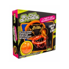 Glow Games Light-Up Basketball Set Glow Games Light-Up Basketball Set