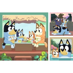 Ravensburger Bluey 3 x 49 Piece Puzzles Ravensburger Bluey 3 x 49 Piece Puzzles