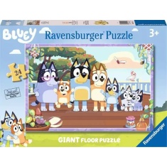 Ravensburger Bluey Giant Floor Puzzle 24 Piece Ravensburger Bluey Giant Floor Puzzle 24 Piece