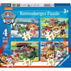 Ravensburger Paw Patrol 4 in a Box Puzzle Ravensburger Paw Patrol 4 in a Box Puzzle