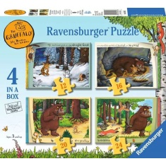 Ravensburger The Gruffalo 4 in a Box Jigsaw Puzzle Ravensburger The Gruffalo 4 in a Box Jigsaw Puzzle