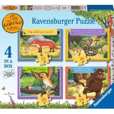 Ravensburger The Gruffalo 4 in a Box Puzzle Ravensburger The Gruffalo 4 in a Box Puzzle