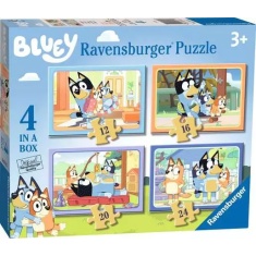 Ravensburger Bluey 4 in a Box Puzzle Ravensburger Bluey 4 in a Box Puzzle