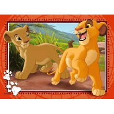 Ravensburger The Lion King 4 in a Box Puzzle Ravensburger The Lion King 4 in a Box Puzzle