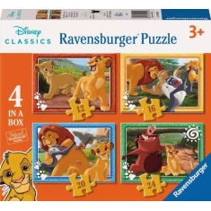 Ravensburger The Lion King 4 in a Box Puzzle Ravensburger The Lion King 4 in a Box Puzzle