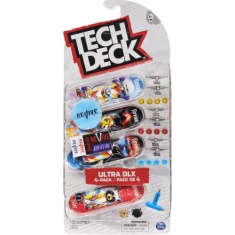 Tech Deck Finger Board Ultra DLX 4 Pack (Assorted Styles) Tech Deck Finger Board Ultra DLX 4 Pack (Assorted Styles)