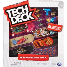Tech Deck Sk8 Shop 6 Pack (Assorted Styles) Tech Deck Sk8 Shop 6 Pack (Assorted Styles)